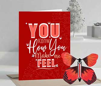 Personalised greeting card
