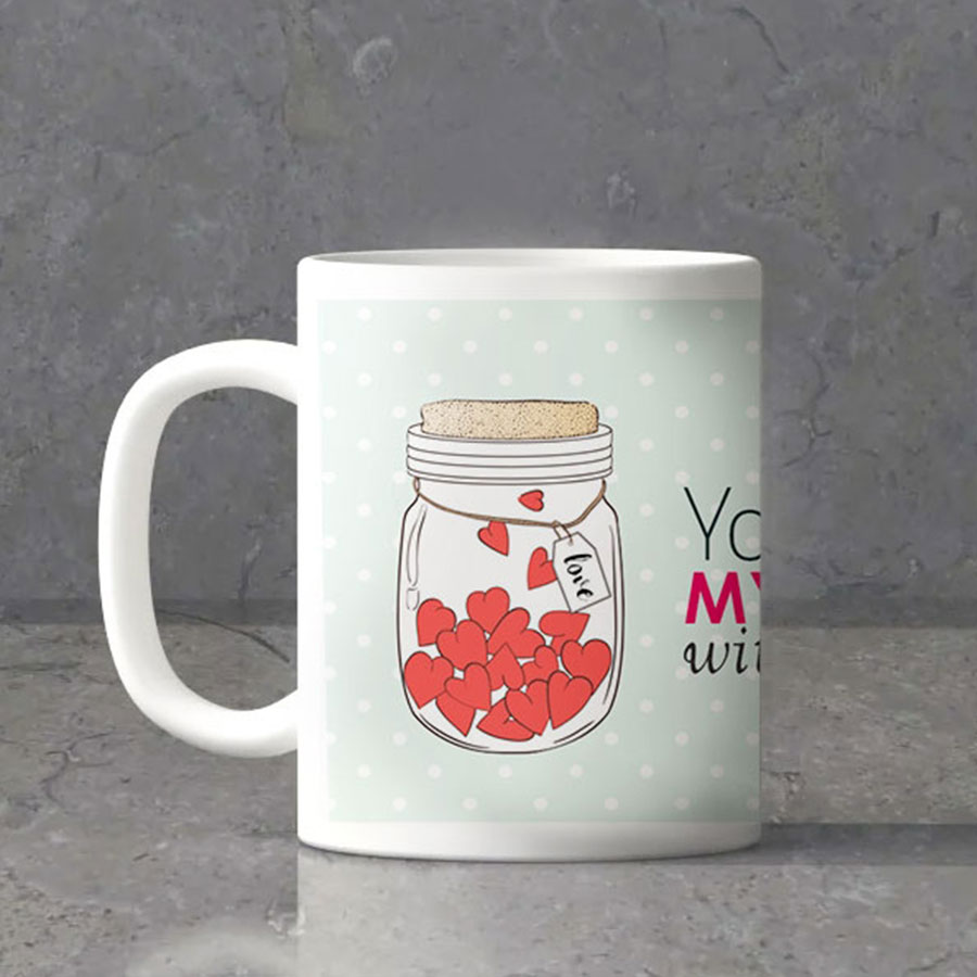 Jar Full of Love Personalized Love Mug
