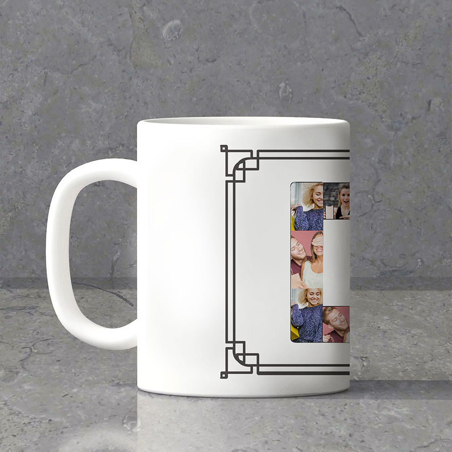 Custom Letter Mugs