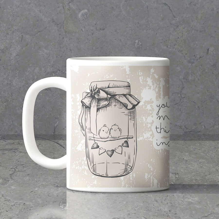 Vintage Theme Love personalized Mug