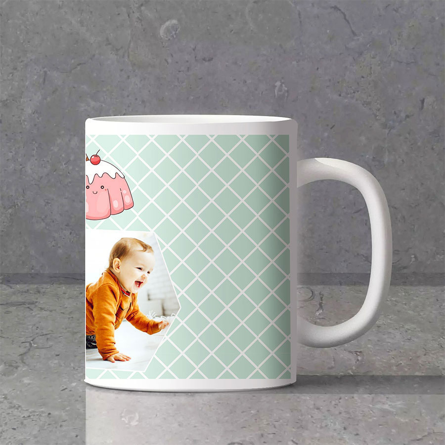 Cute baby personalized mug