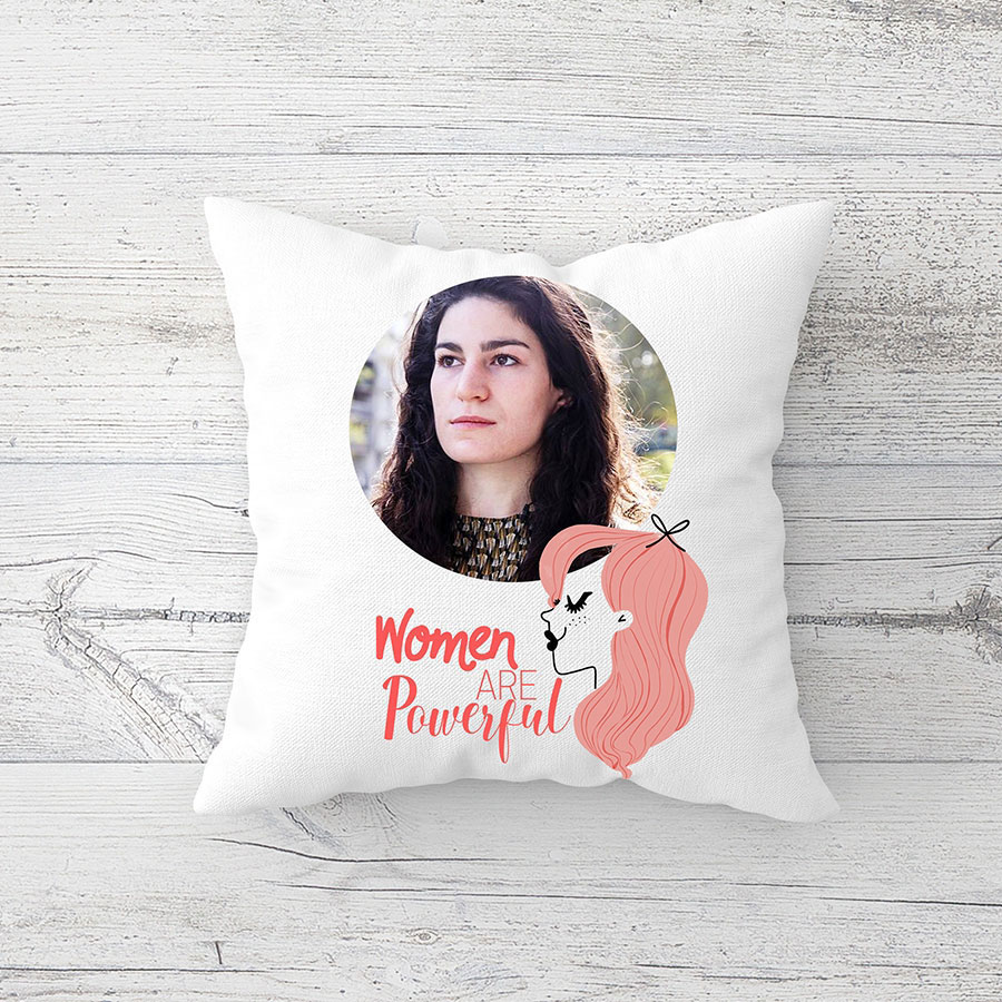 Women's Day Special Cushion 12x12 