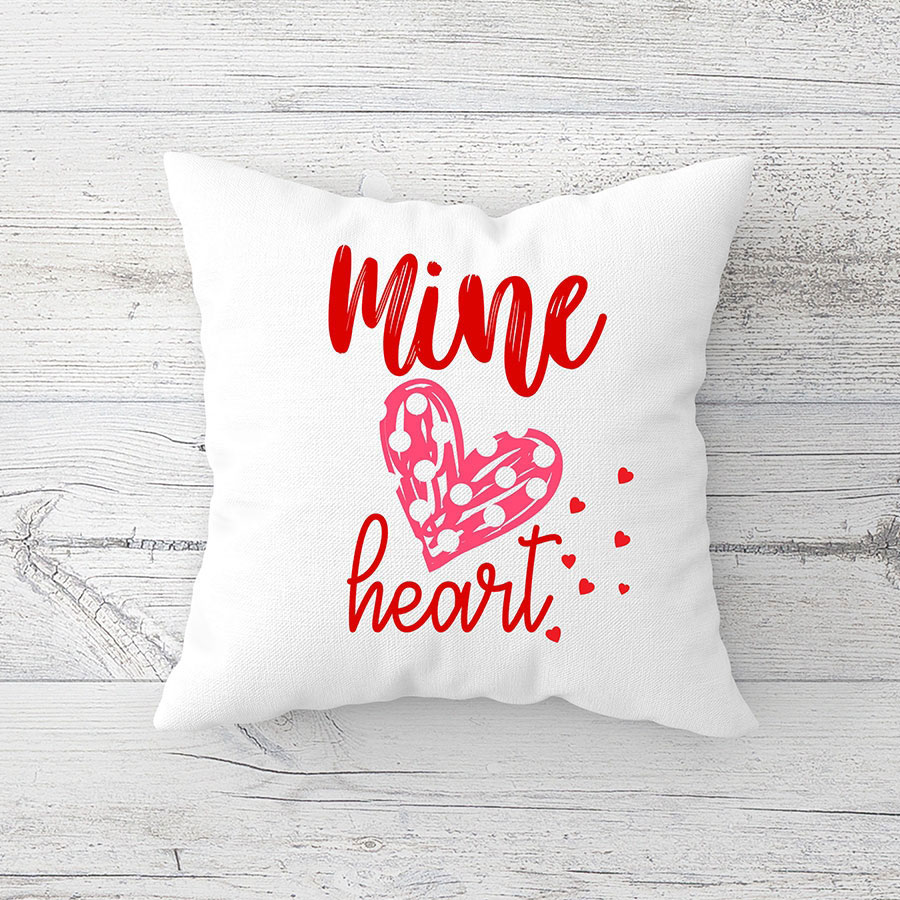 Mine Heart  Cushion
