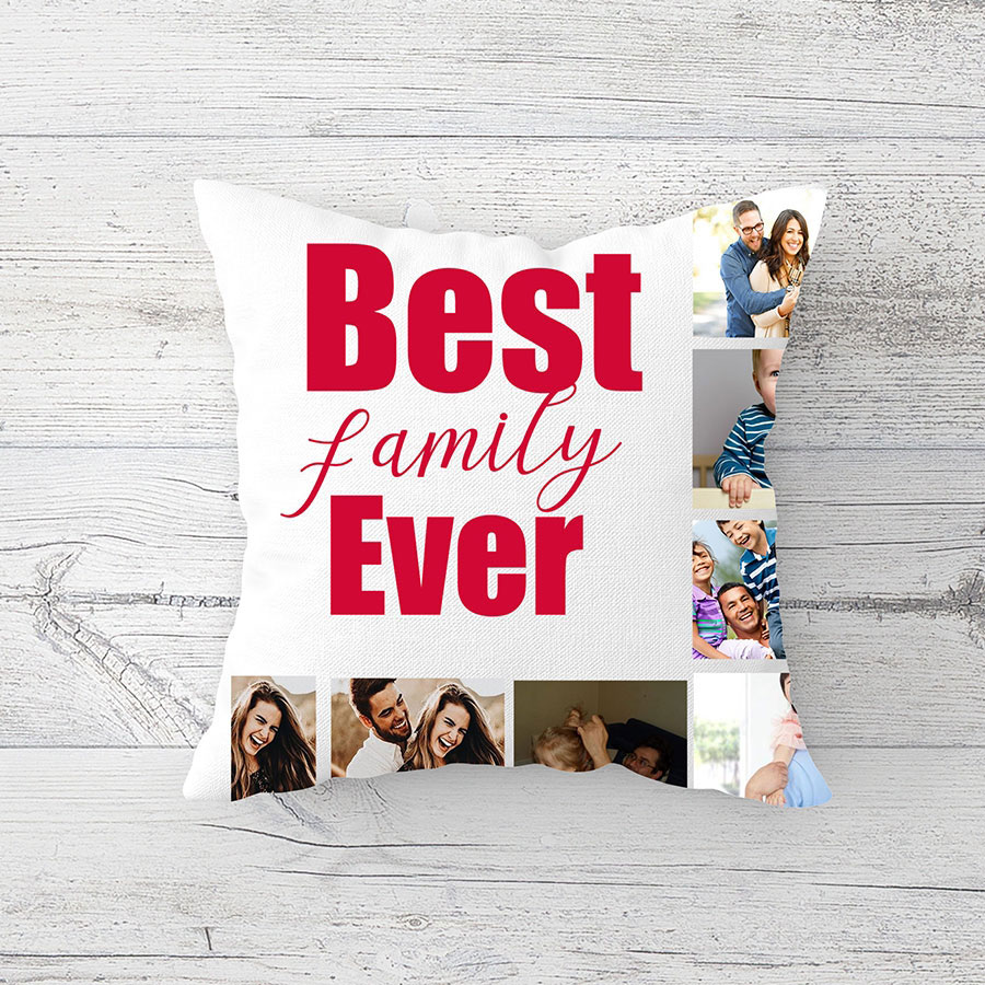 Family memories Personalized cushion