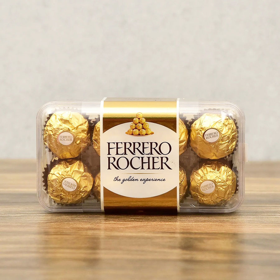 Box of Delicious Ferrero Rocher Chocolates (16 pcs)