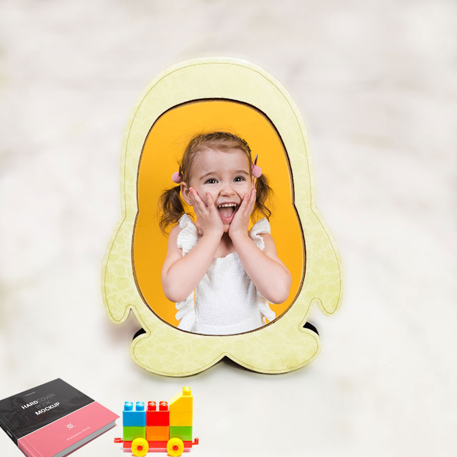 Kids Penguin Shape Photoframe