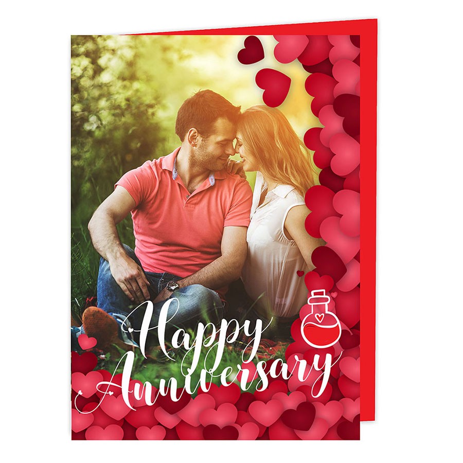 Anniversary personalised Card