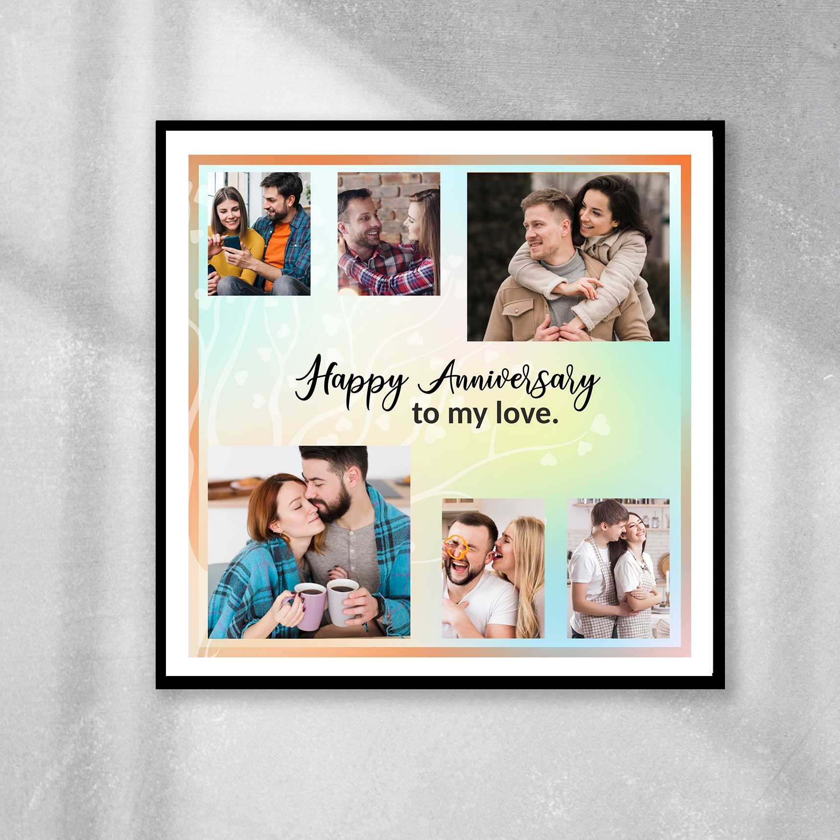 Anniversary Collage Frame A4
