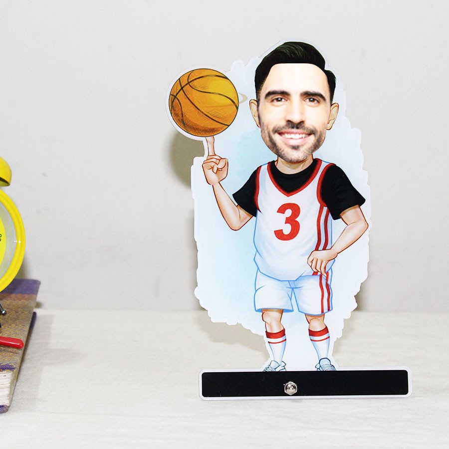 Personalized Basketball Acrylic Caricature