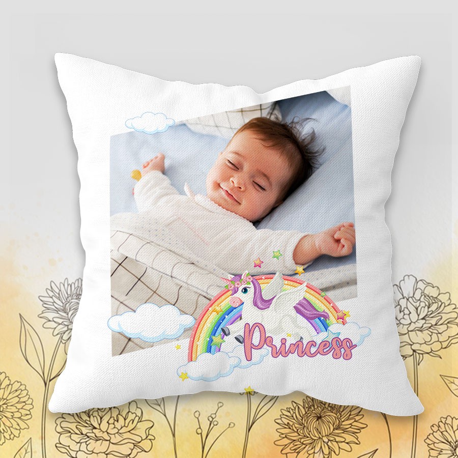 Personalized Unicorn Theme Cushion