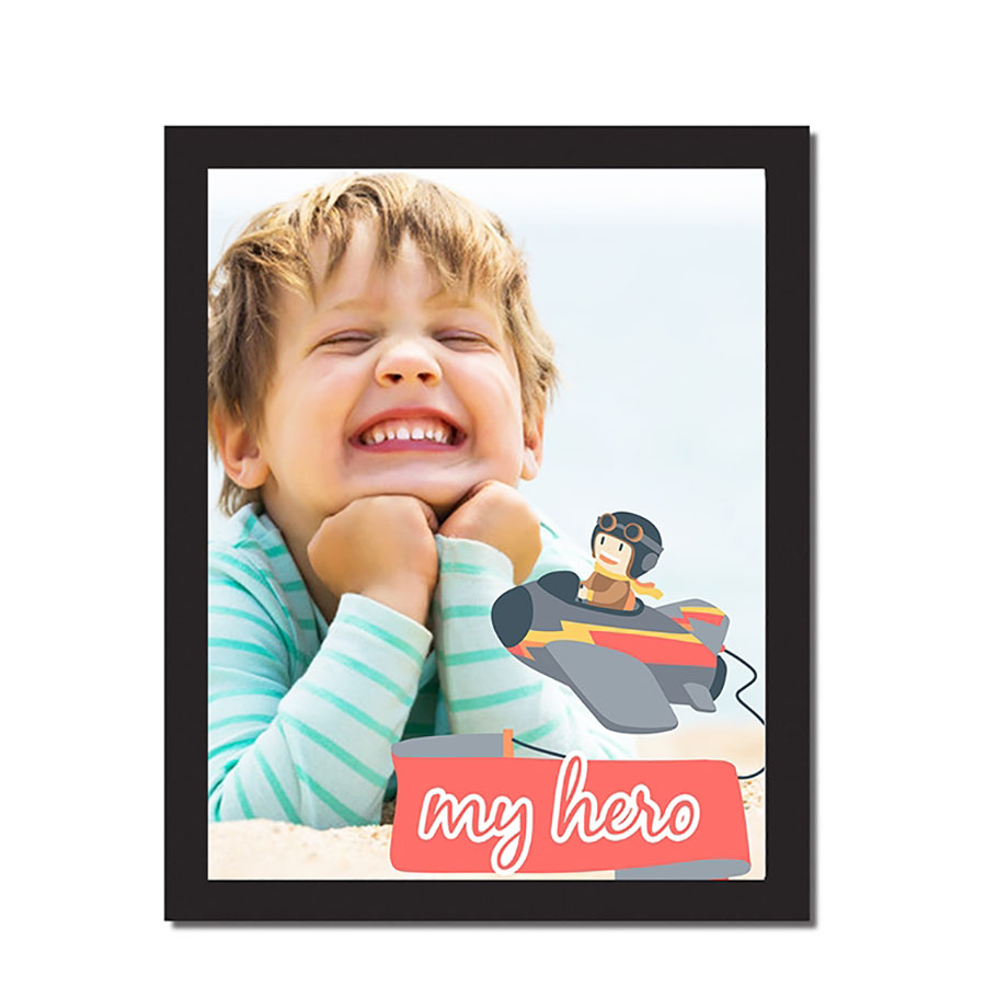A4  Size Hero Personalized Photoframe 