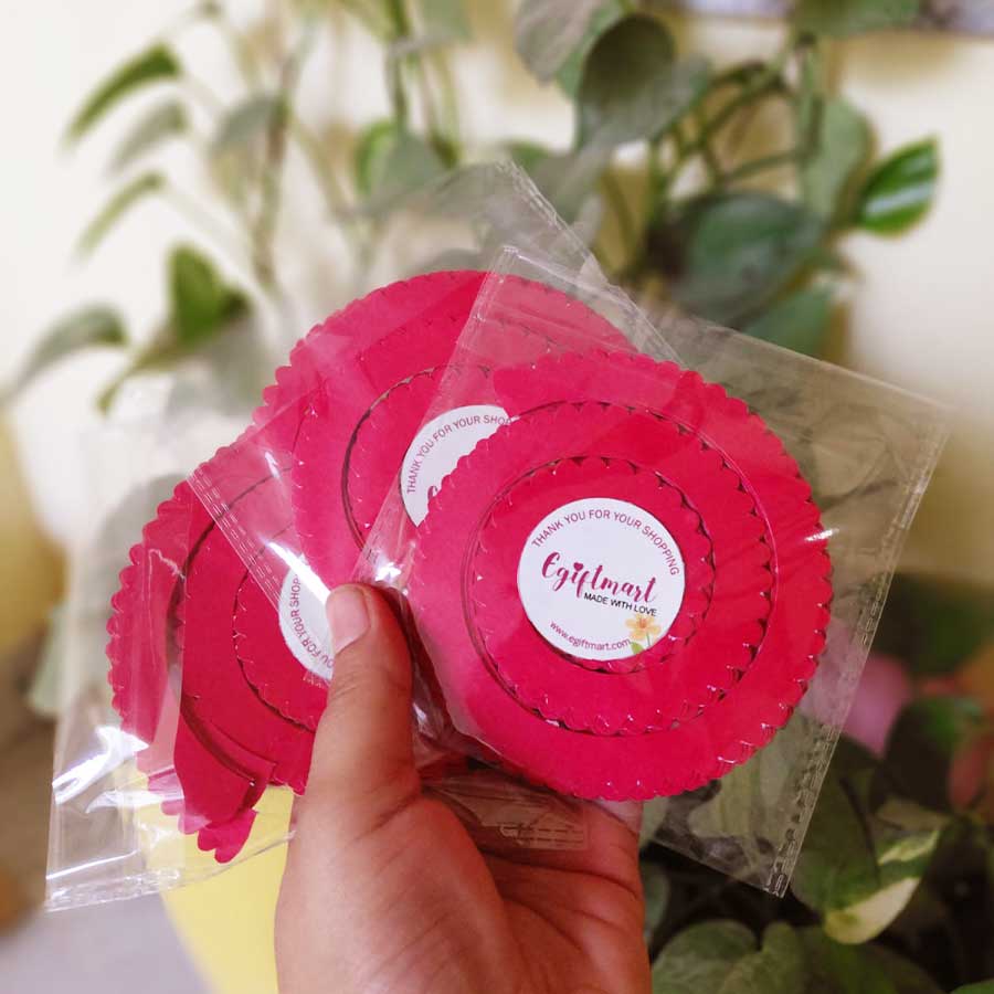 Pre-Cut Paper Rose Flowers – Ready to Craft