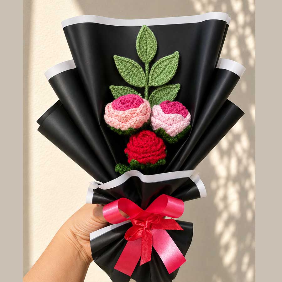 Corchet Bouquet  (Free Delivery)