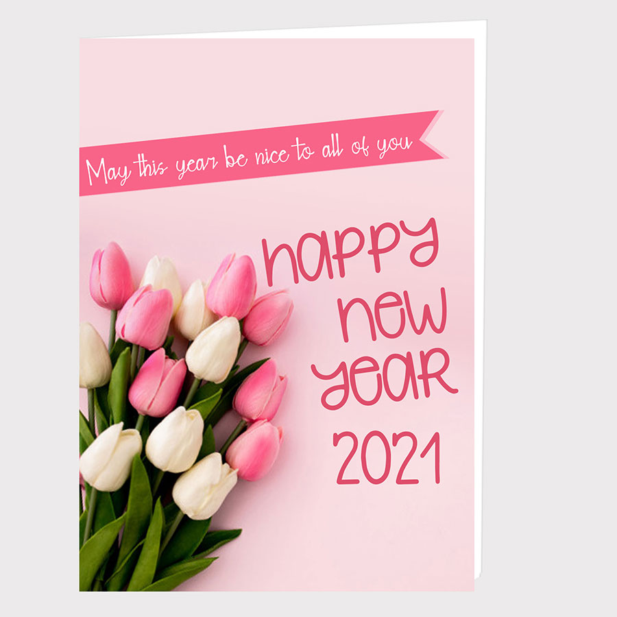 Personalized New Year Card