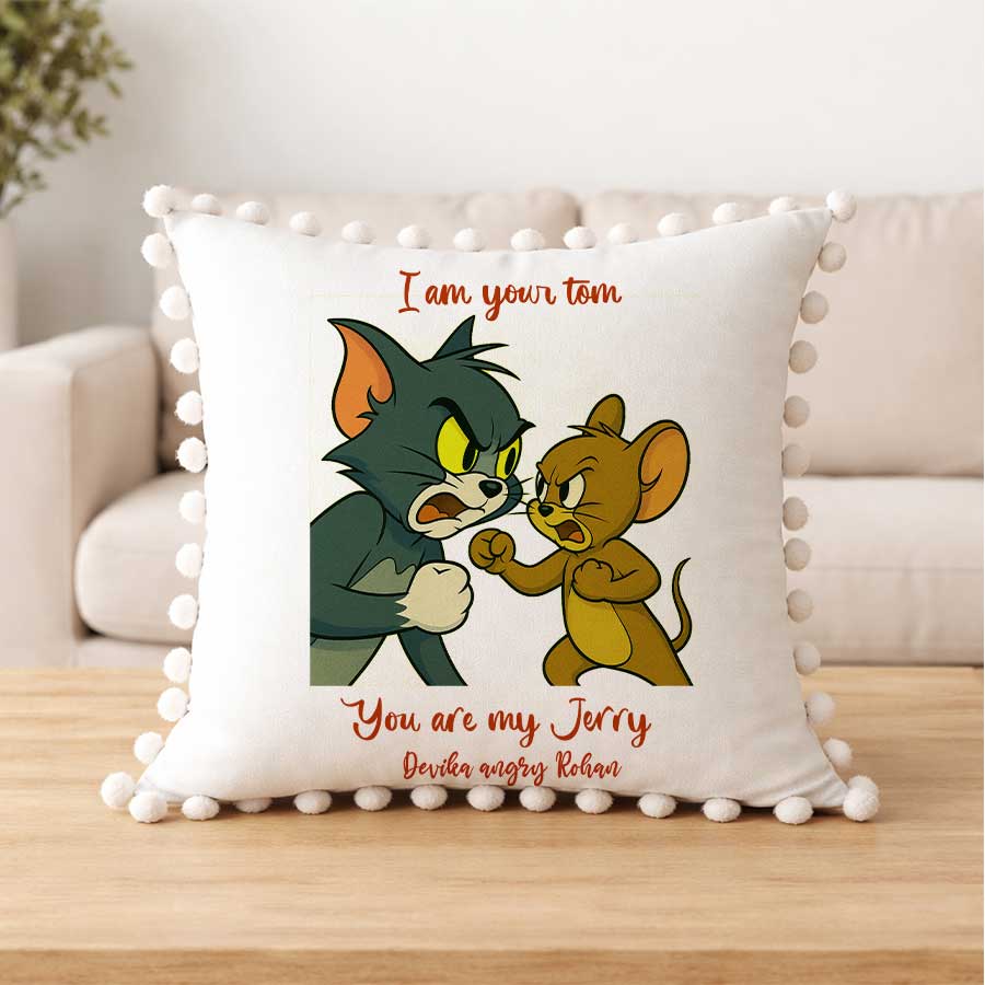 Tom and jerry LOve Cushion